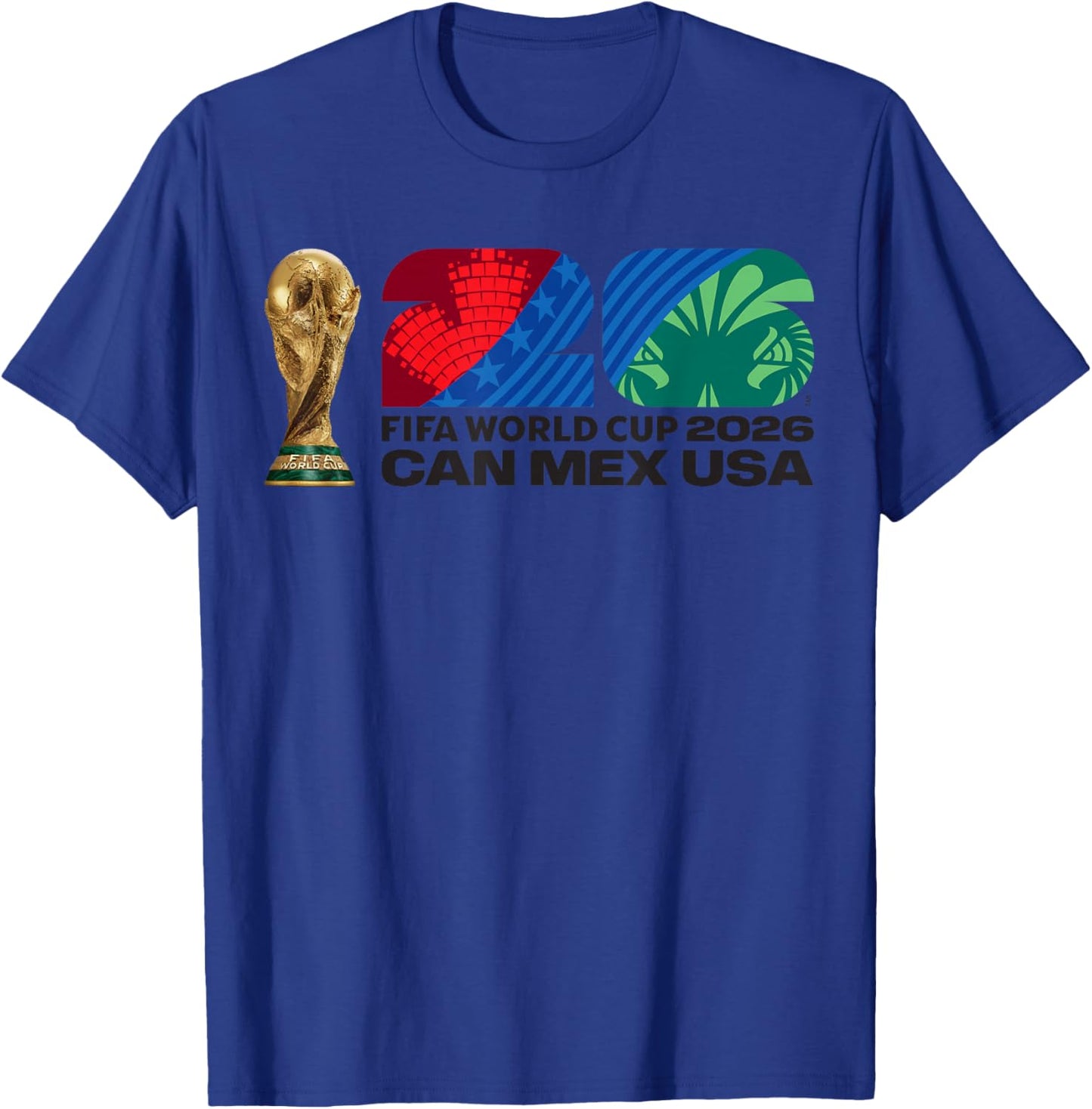 FIFA World CUP26 FIFA Host Country Trophy Color T-Shirt - T-Shirt | Royal