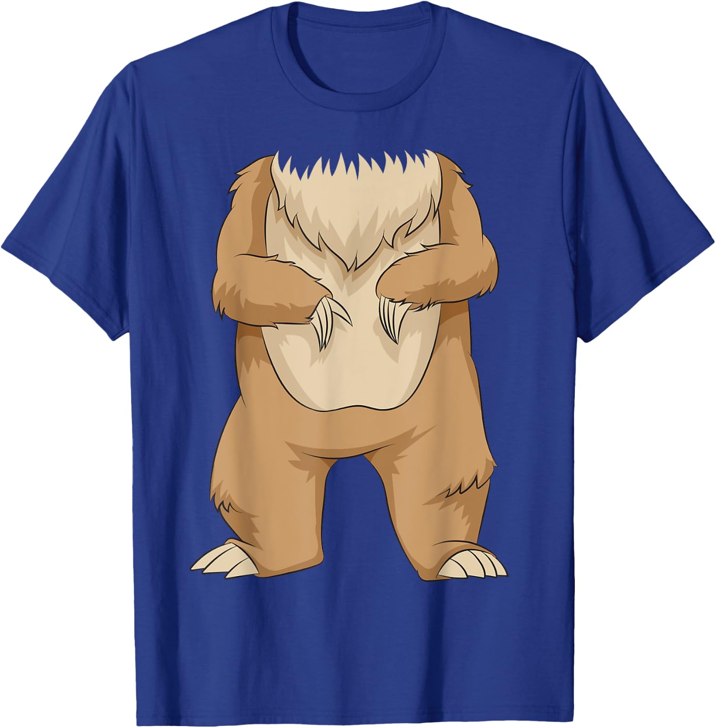 Cool Headless Bear | Funny Lazy DIY Halloween Costume Gift T-Shirt - T-Shirt | Royal