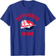 Shippensburg University Raiders Arched Mom T-Shirt - T-Shirt | Royal