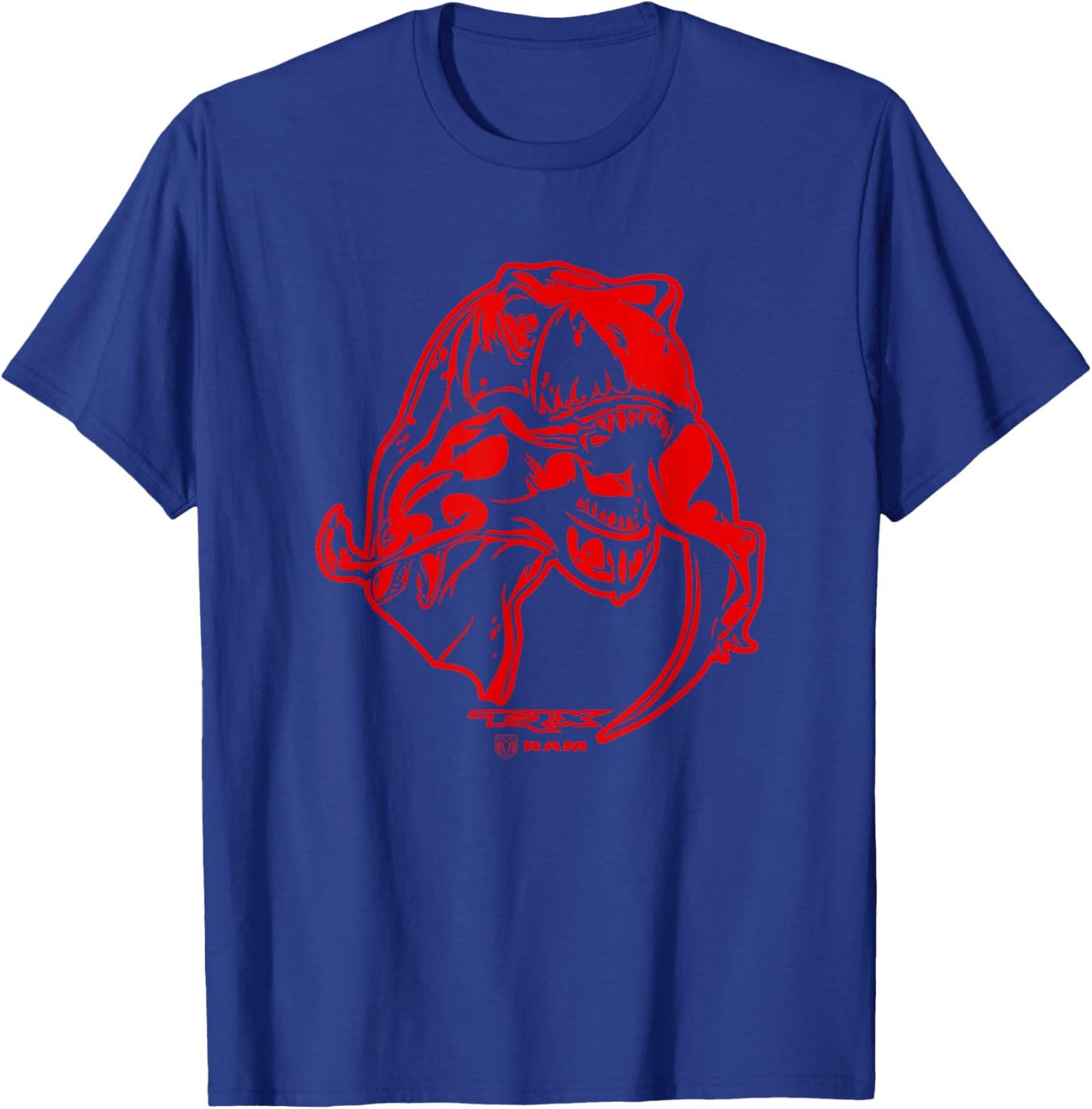 RAM Trucks TRX T-Rex (Red/Black) T-Shirt - T-Shirt | Royal
