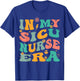 In My SICU Nurse Era Retro Surgical ICU Nursing T-Shirt - T-Shirt | Royal