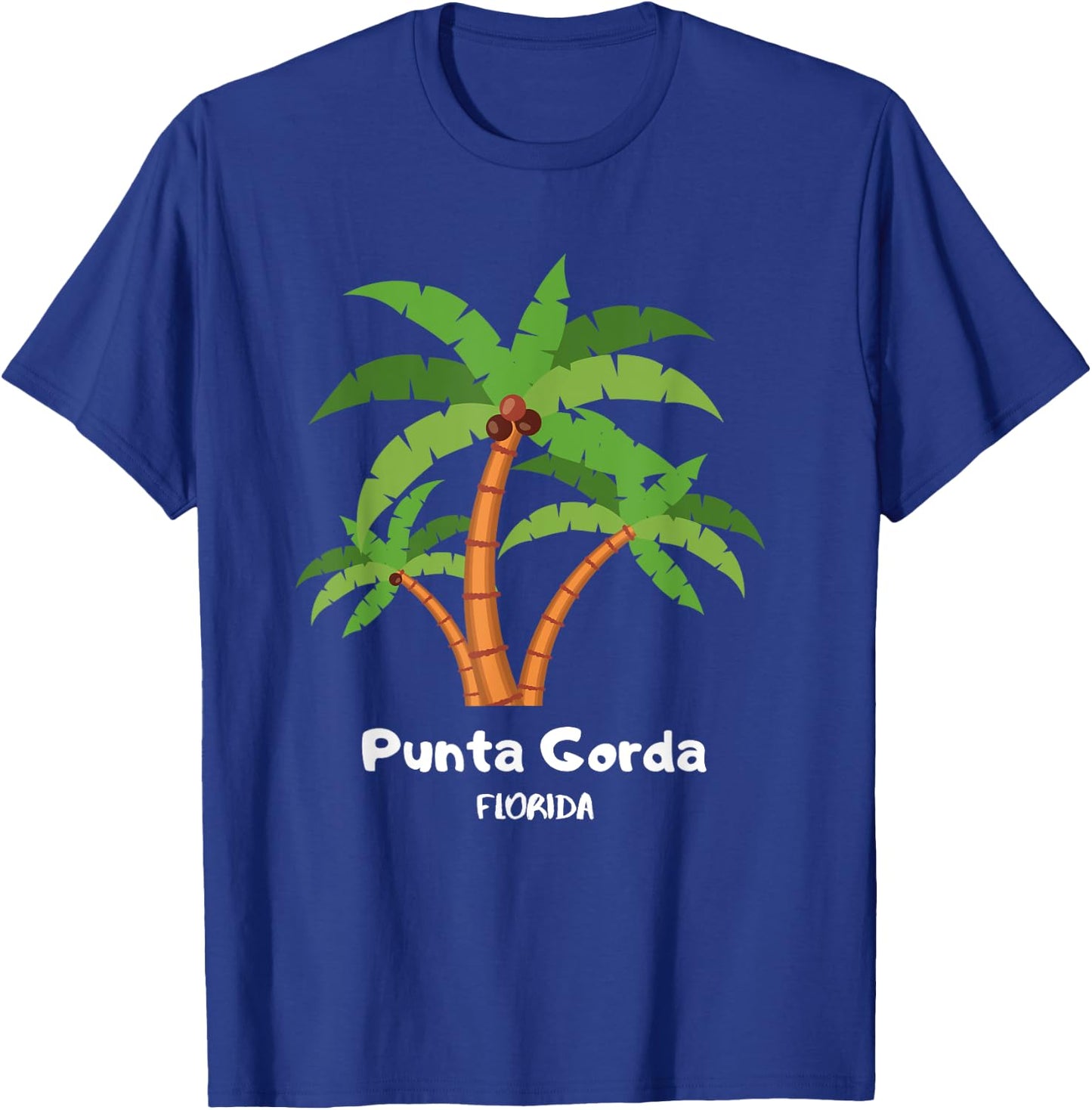 Punta Gorda Florida Shirts T-Shirt - T-Shirt | Royal