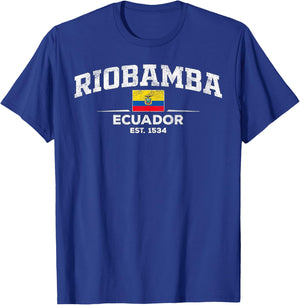 Riobamba Ecuador T-Shirt - T-Shirt | Royal