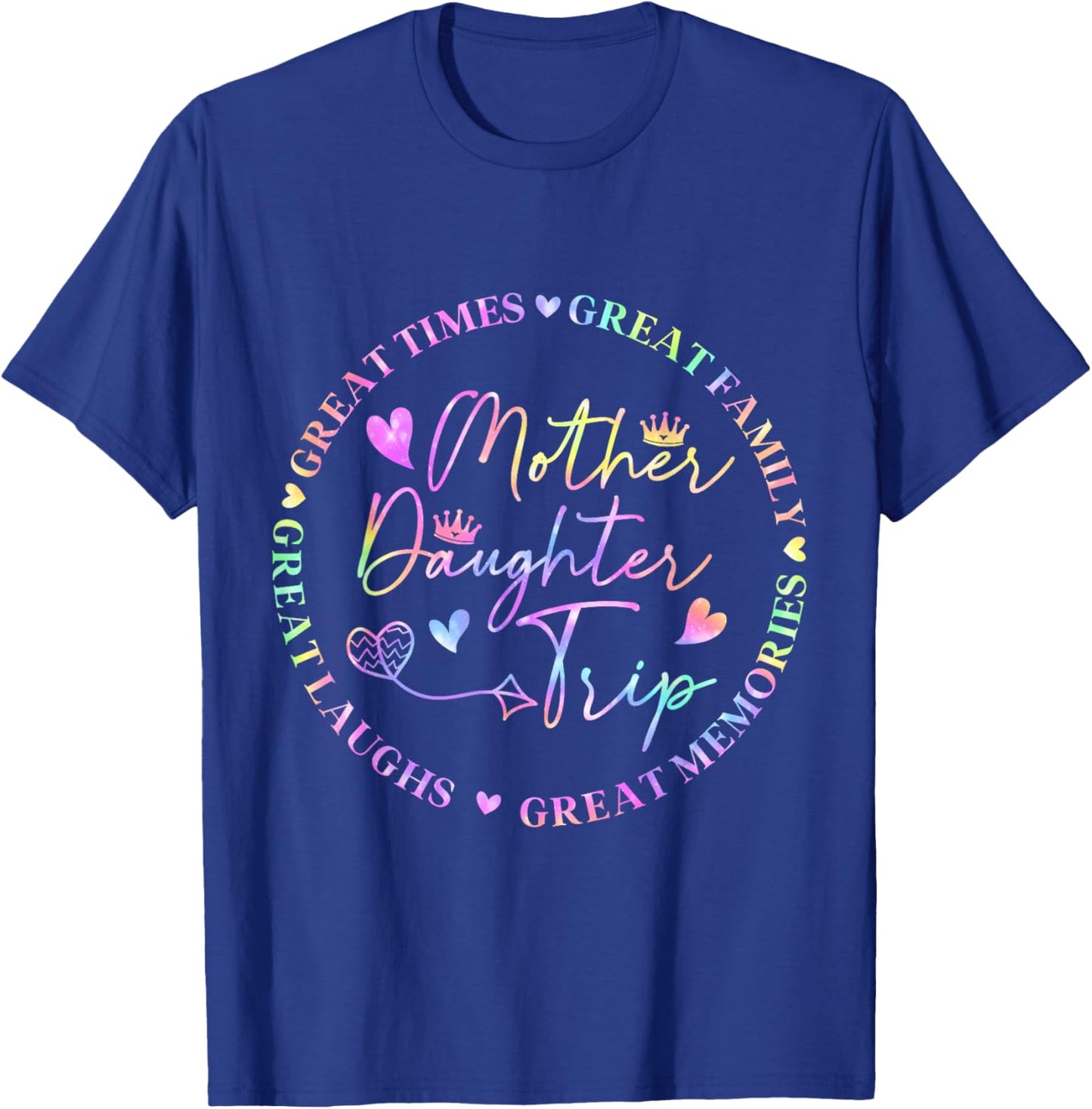 Mother Daughter Cruise Trip Funny Memories Mom Girl Vacation T-Shirt - T-Shirt | Royal