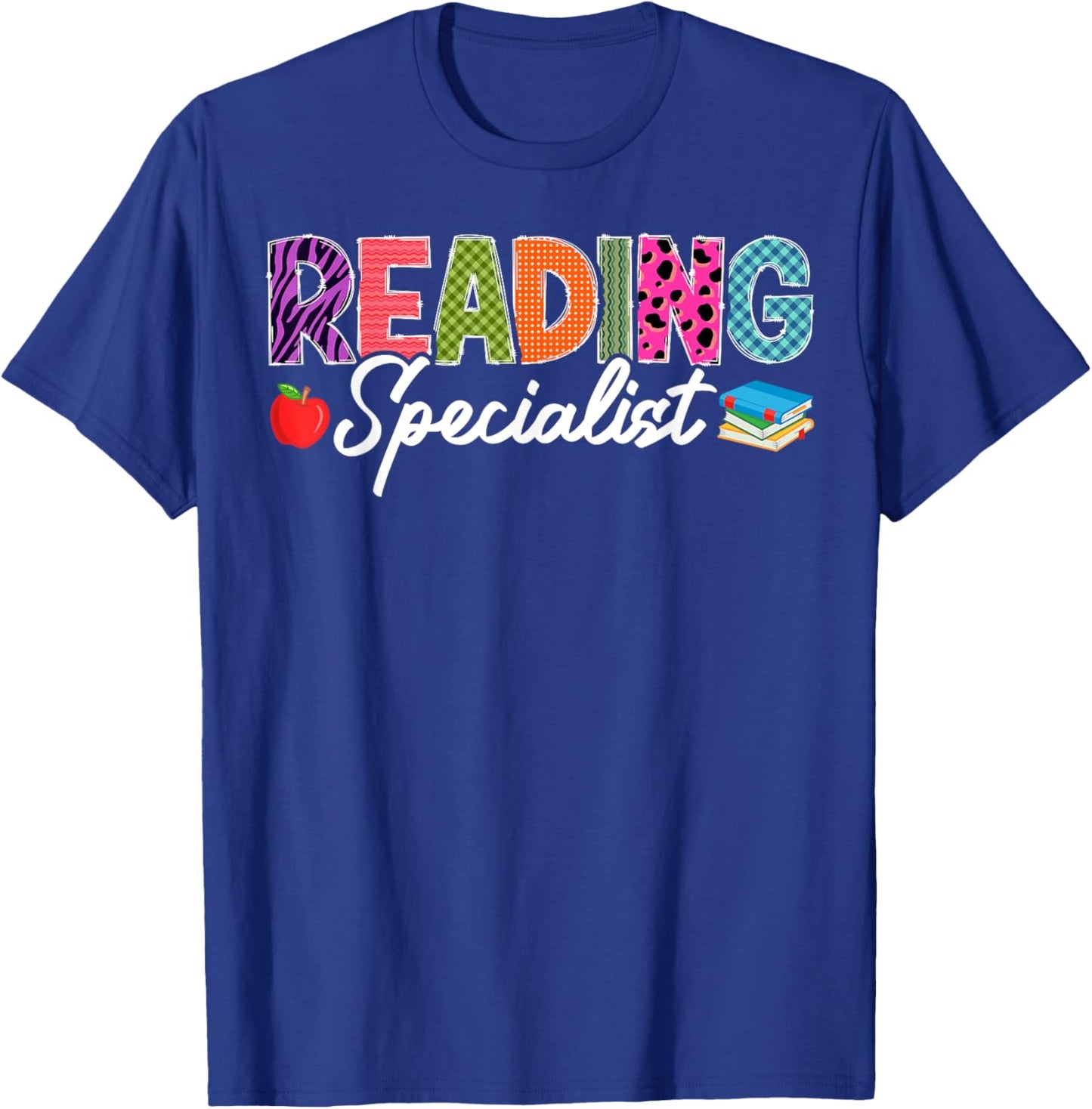 Cute Reading Specialist T-Shirt - T-Shirt | Royal
