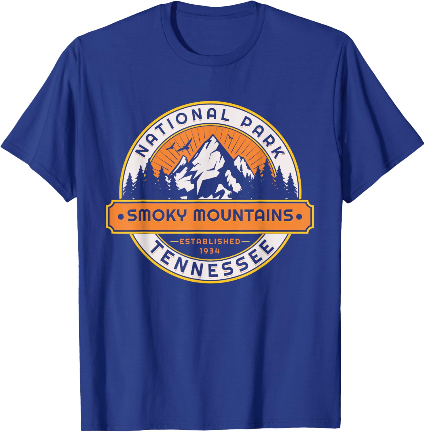 Smoky Mountains National Park T-Shirt - T-Shirt | Royal