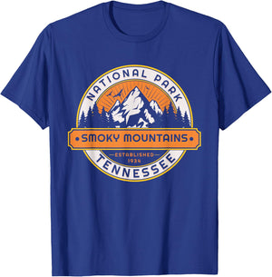 Smoky Mountains National Park T-Shirt - T-Shirt | Royal