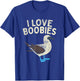 Blue Footed Boobies Word Game - I Love Boobies Pot T-Shirt - T-Shirt | Royal