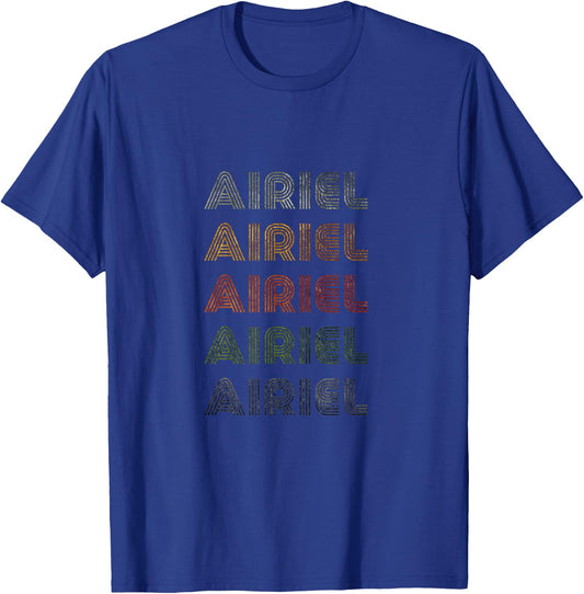 Love Heart Airiel Grunge Vintage Style Black Airiel T-Shirt - T-Shirt | Royal