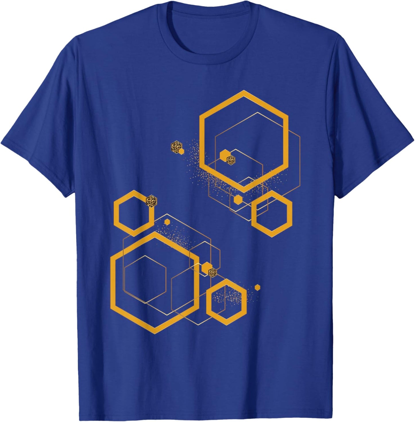 Bee Hive Gradient Beeswax cera alba, Honey comb Foundation T-Shirt - T-Shirt | Royal