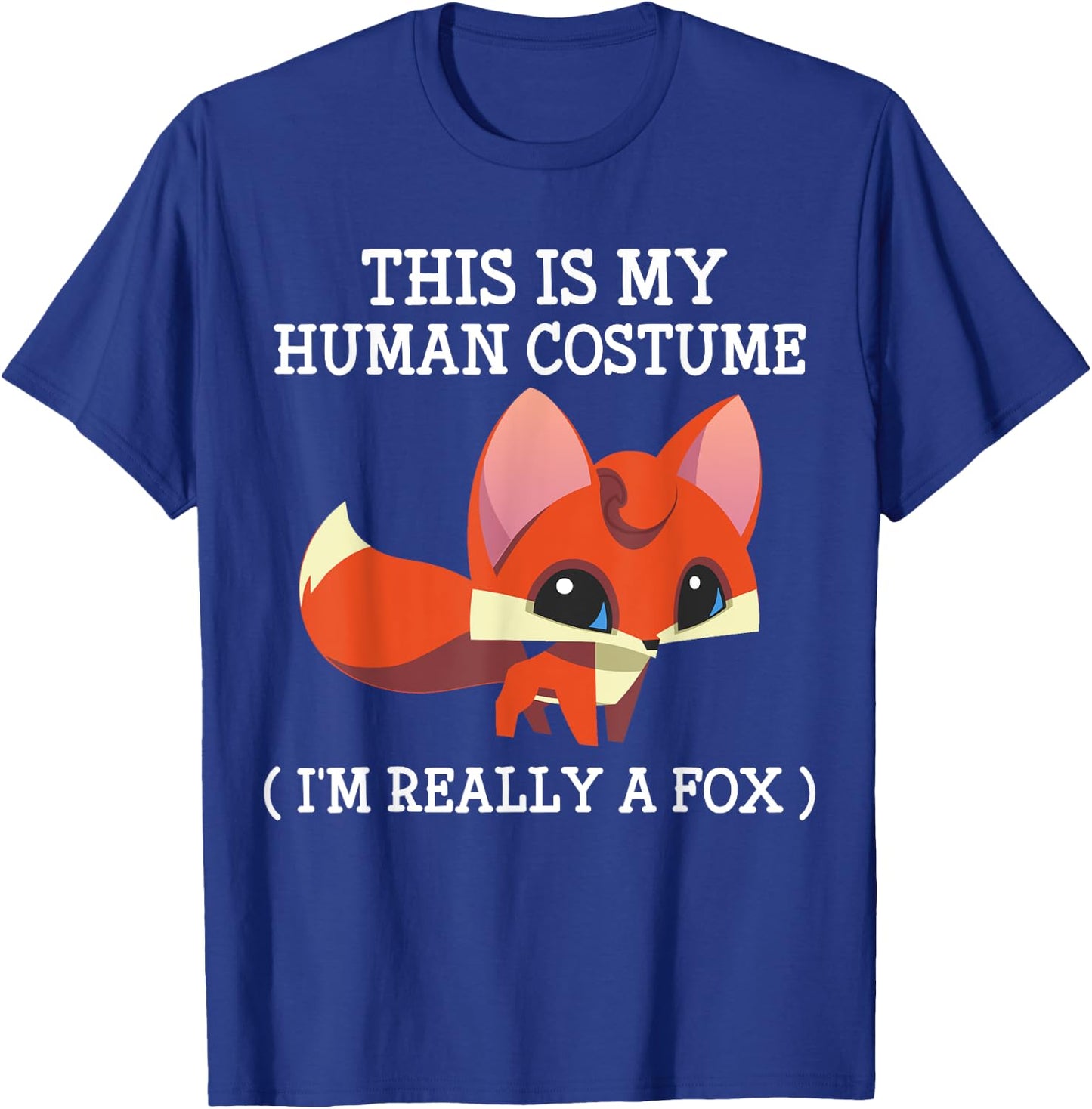 Fox Halloween Costume Cute boy boys men Kids Youth T-Shirt - T-Shirt | Royal