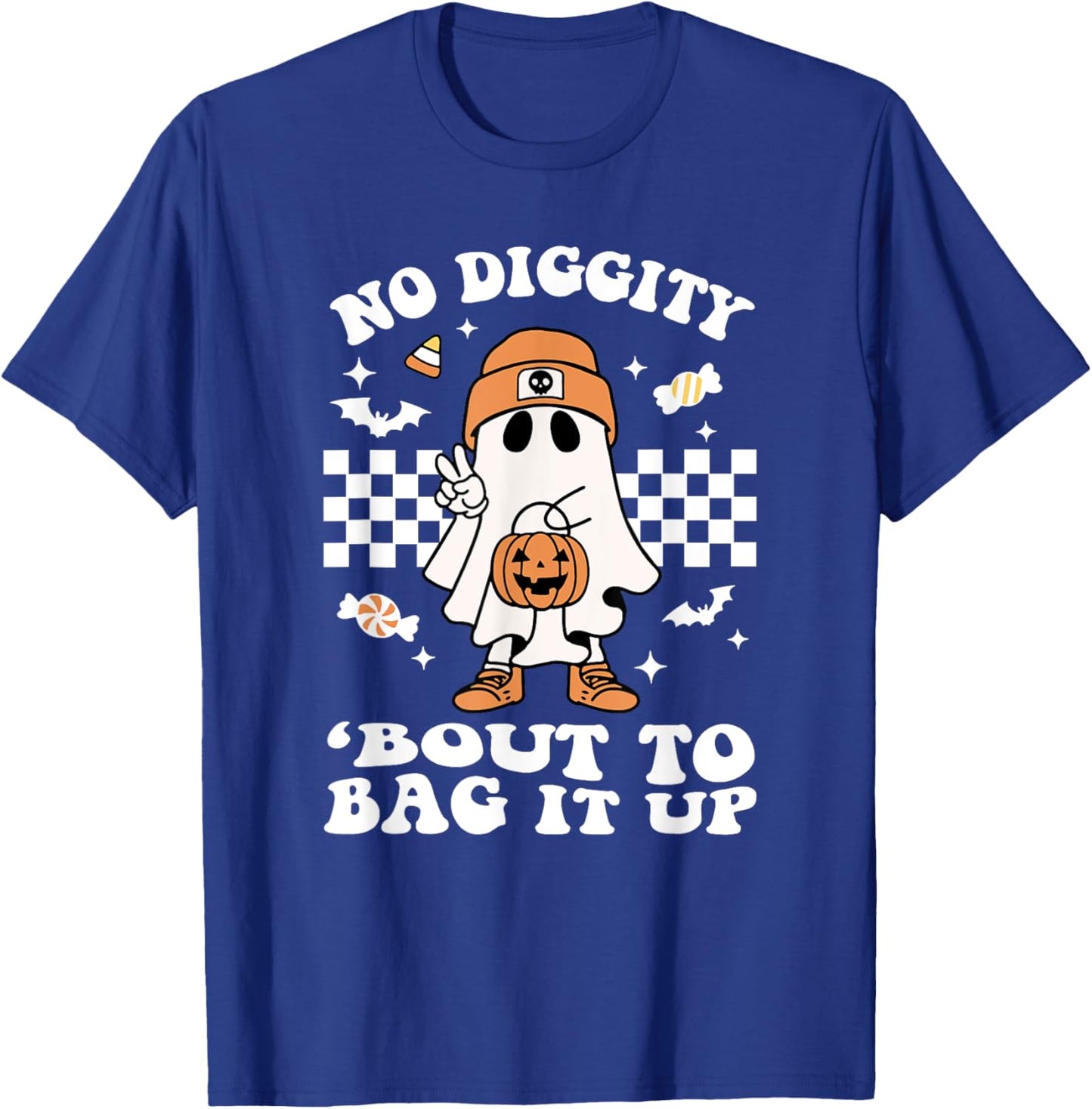 No Diggity 'Bout To Bag It Up T-Shirt - T-Shirt | Royal