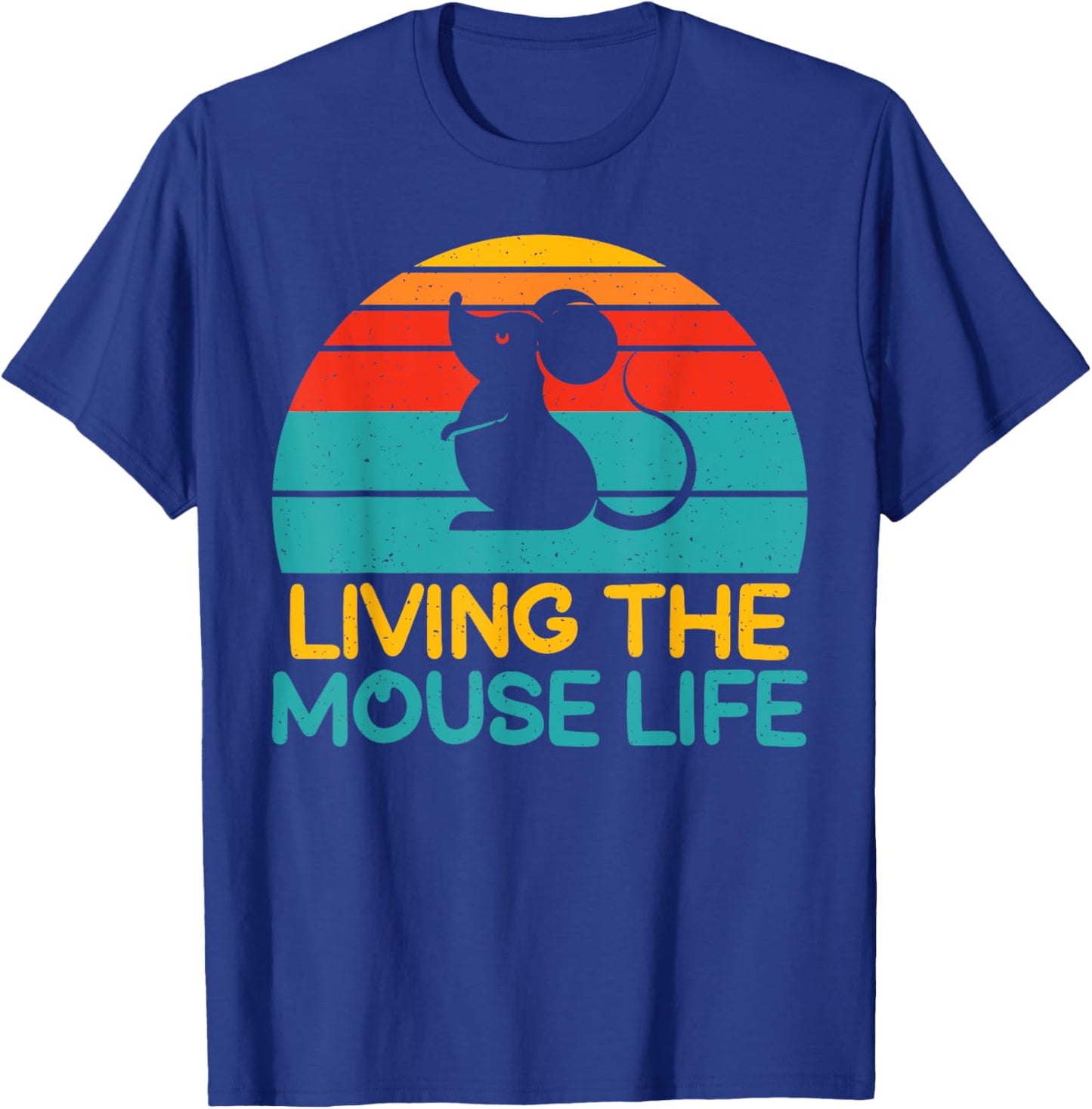 Living the Mouse Life Mouse T-Shirt - T-Shirt | Royal