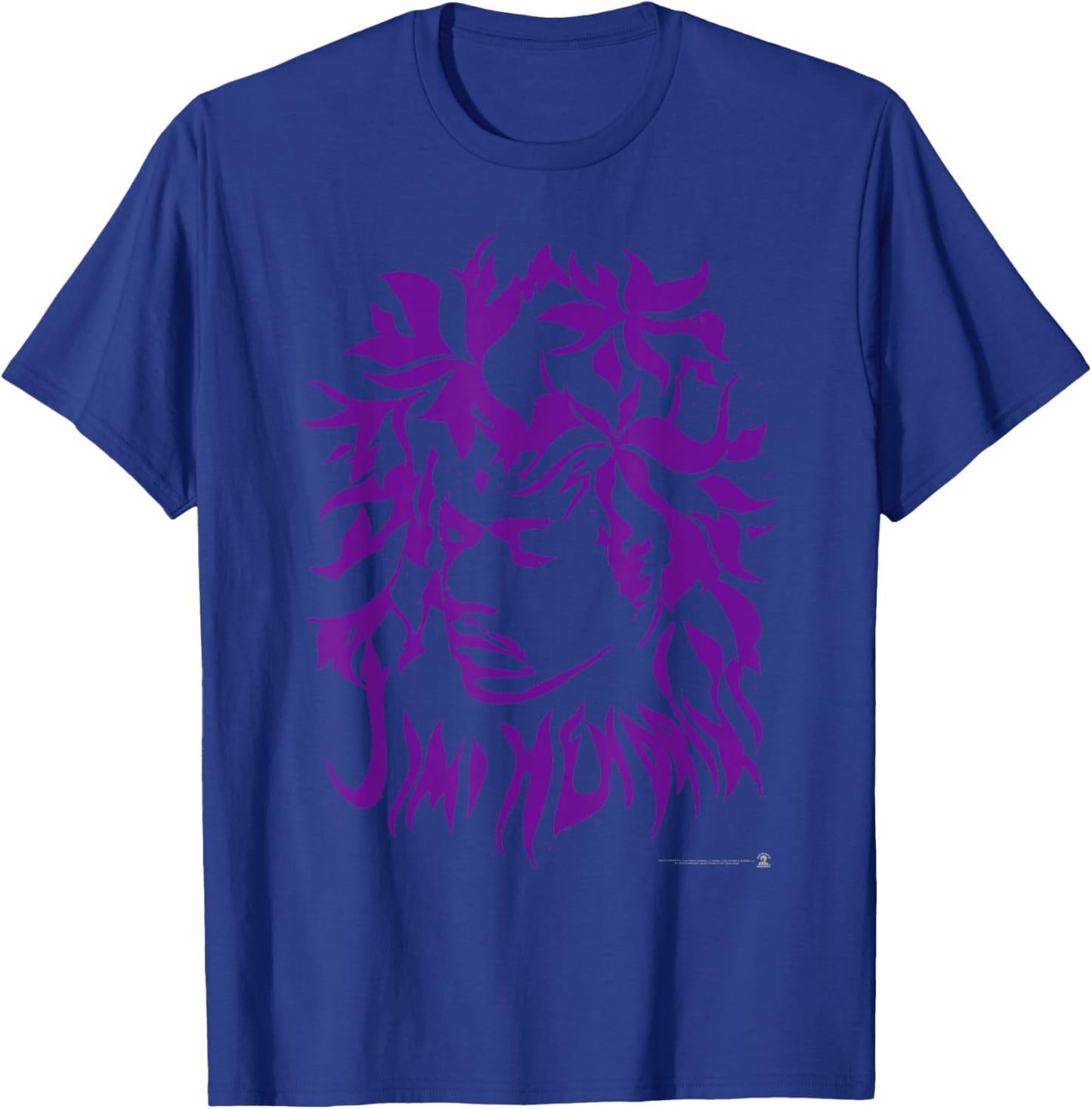 Jimi Hendrix Flower Head , Yellow, S T-Shirt - T-Shirt | Royal