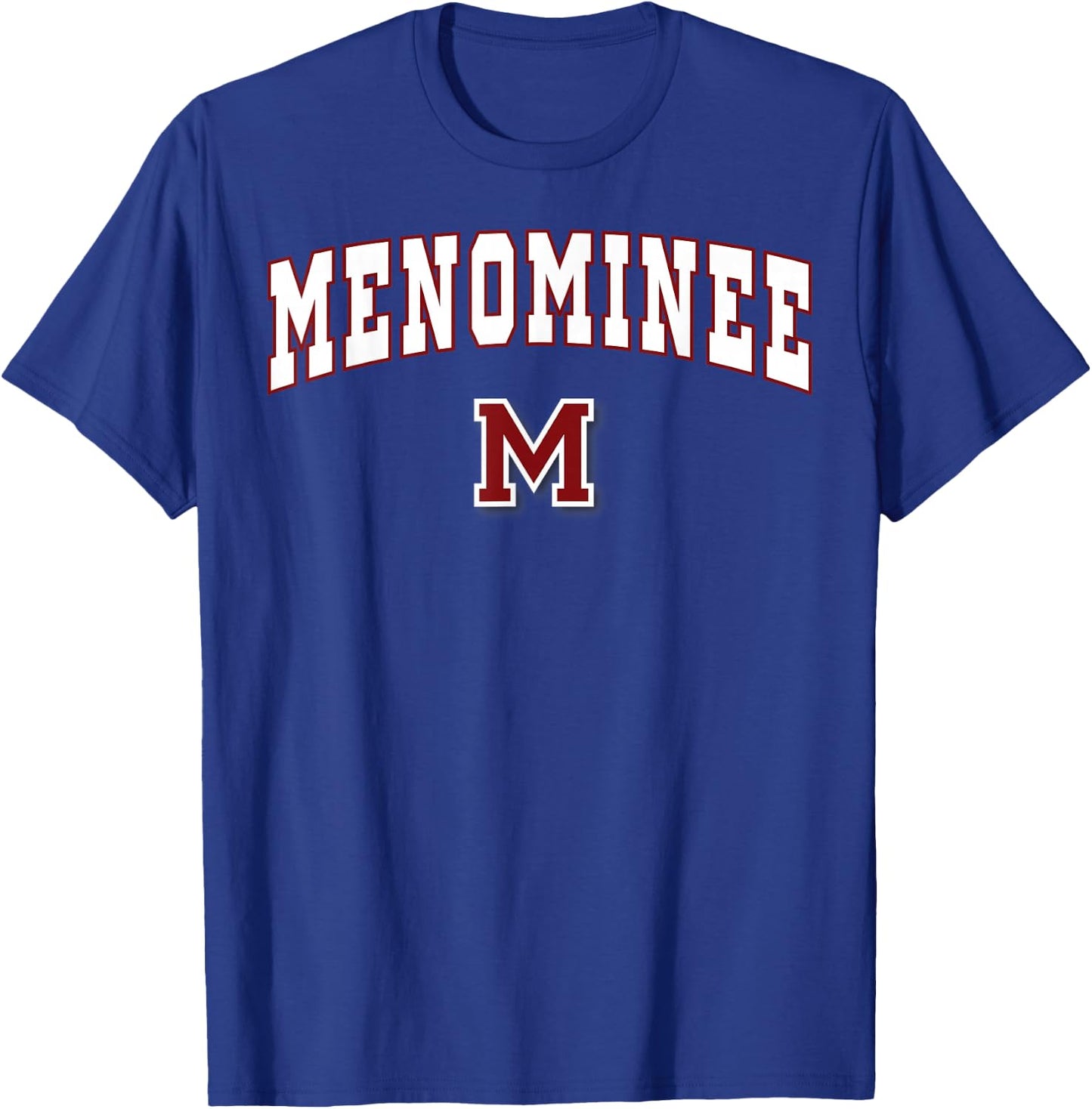 Menominee High School Maroons T-Shirt - T-Shirt | Royal