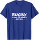 Rugby Scaring The Normals Since 1823 Rugger Sport Team T-Shirt - T-Shirt | Royal