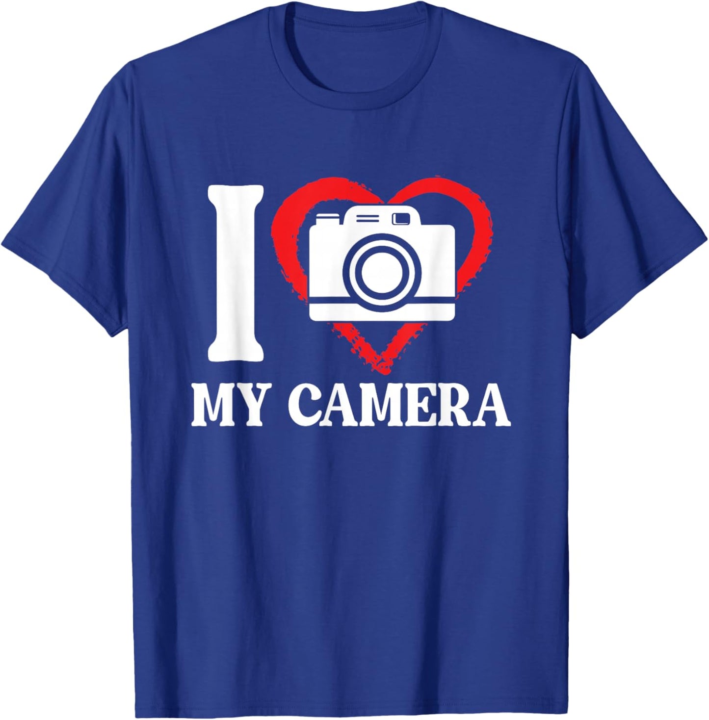 I Love My Camera | Photography | Photographer T-Shirt - T-Shirt | Royal