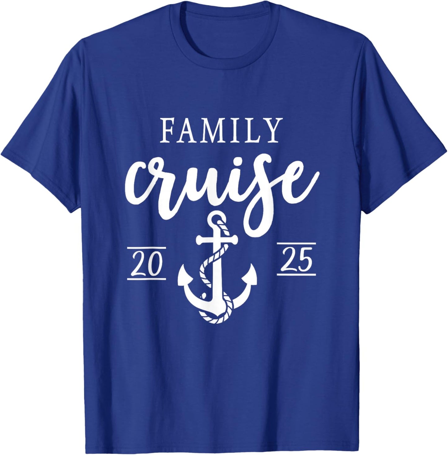 Family Cruise 2025 Family Vacation Matching for Cruise 2025 T-Shirt - T-Shirt | Royal