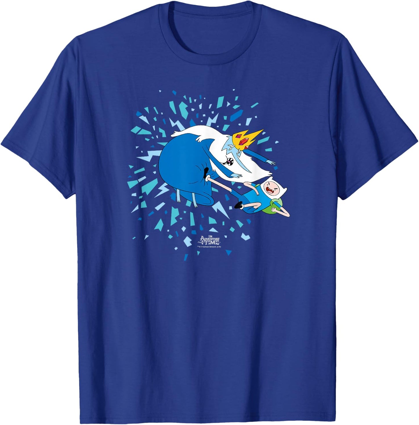 Adventure Time Ice Battle T-Shirt - T-Shirt | Royal