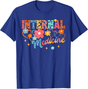 Medical Student Doctor Medicine Doctor Internal Medicine T-Shirt - T-Shirt | Royal