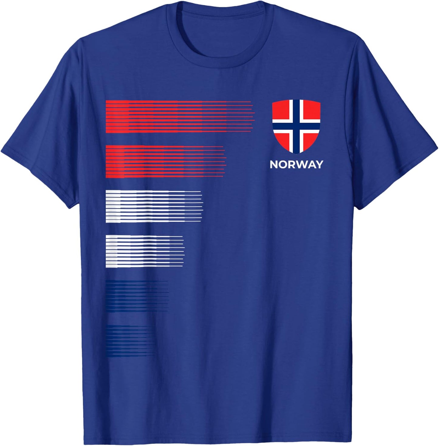 Norway Football Jersey - Norwegian Football T-Shirt - T-Shirt | Royal