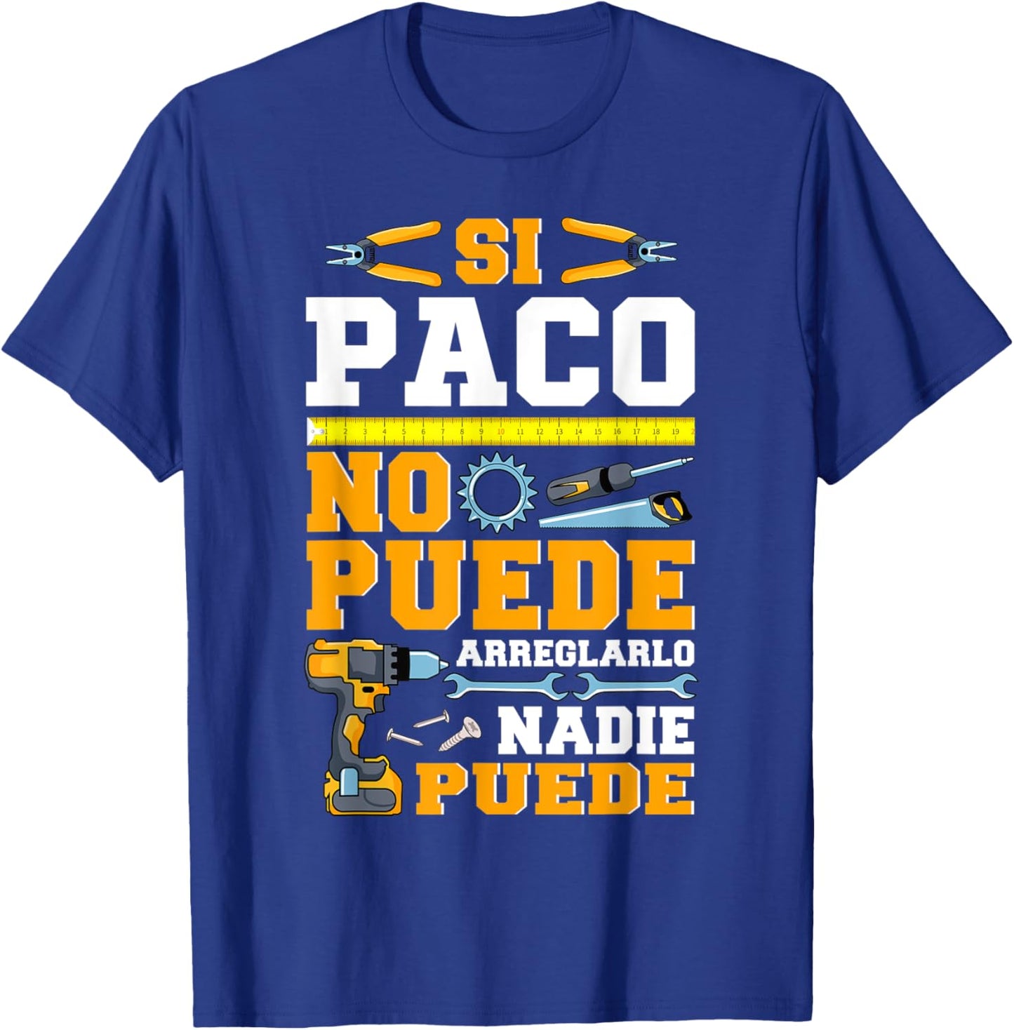 If Paco Can't Fix It No One Can Brew T-Shirt - T-Shirt | Royal