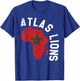 Morocco Flag Soccer T-Shirt - T-Shirt | Royal