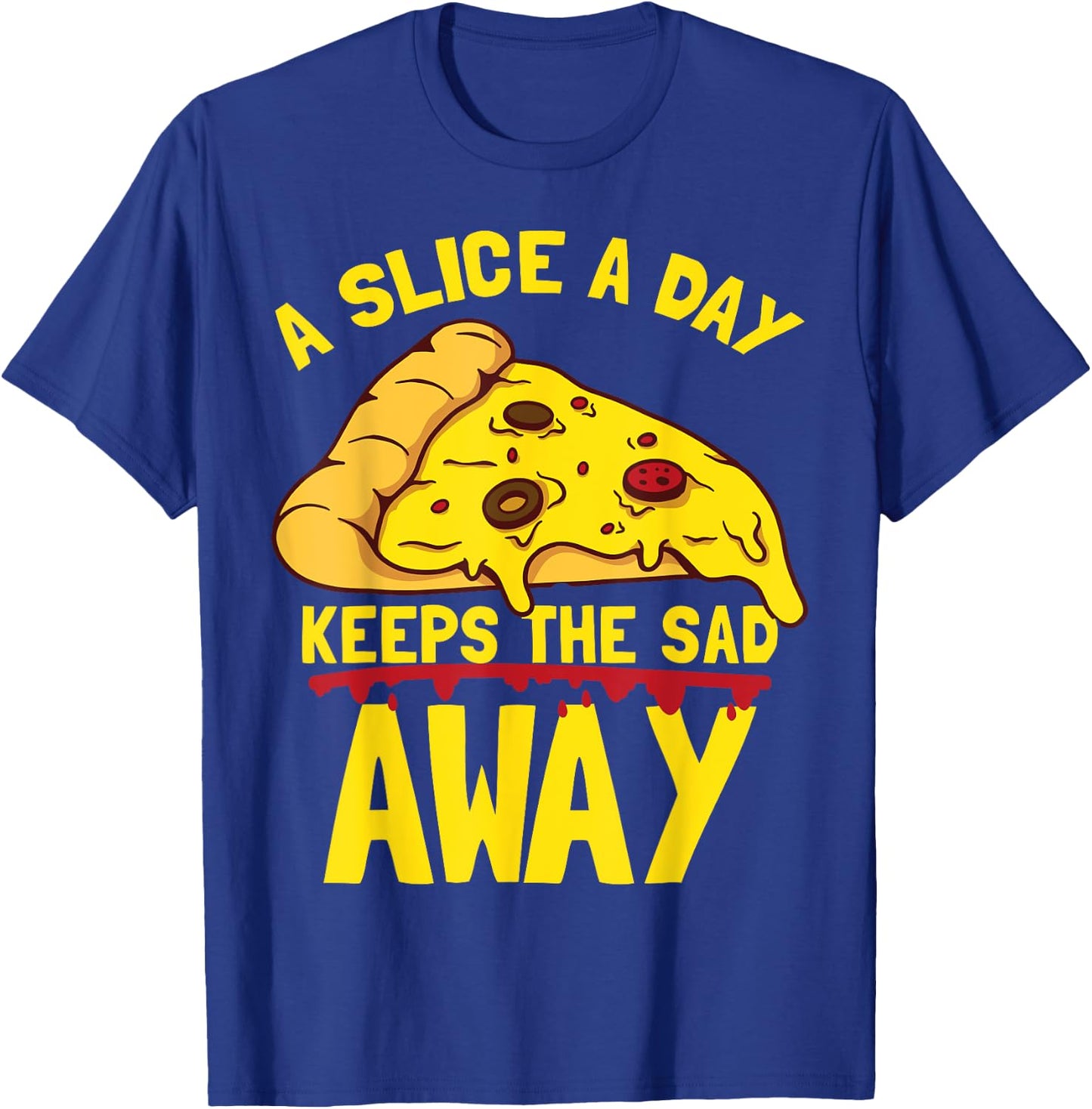Pizza T-Shirt - T-Shirt | Royal