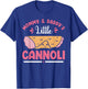 Italian Food Cannoli Mommy Daddy Little Cannoli Lover T-Shirt - T-Shirt | Royal