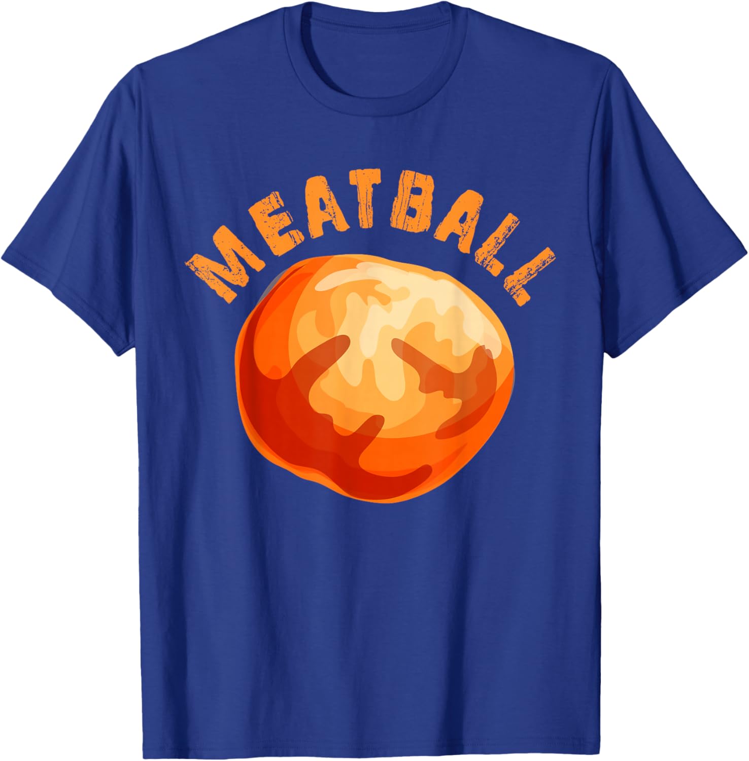 Meatball Graphic Costume Italian Chef Foodie Protein Lover T-Shirt - T-Shirt | Royal
