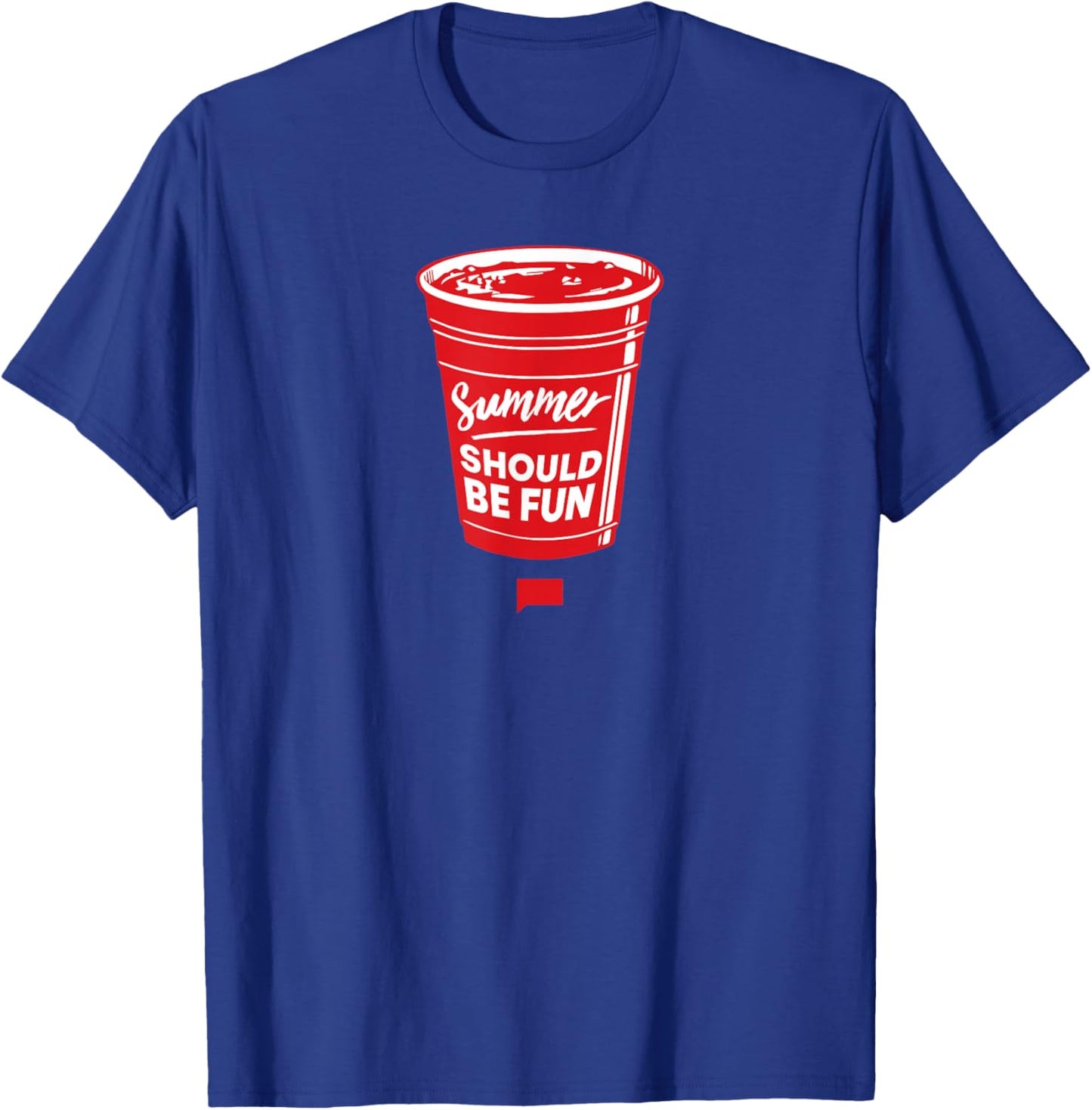 Officially Licensed - Summer House Solo Cup T-Shirt - T-Shirt | Royal