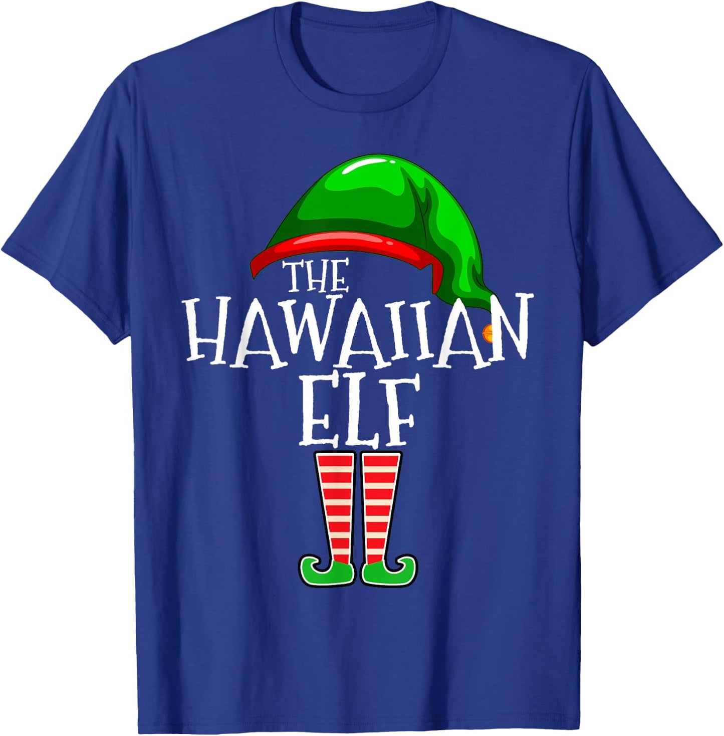The Hawaiian Elf Group Matching Family Christmas Gift Hawaii T-Shirt - T-Shirt | Royal