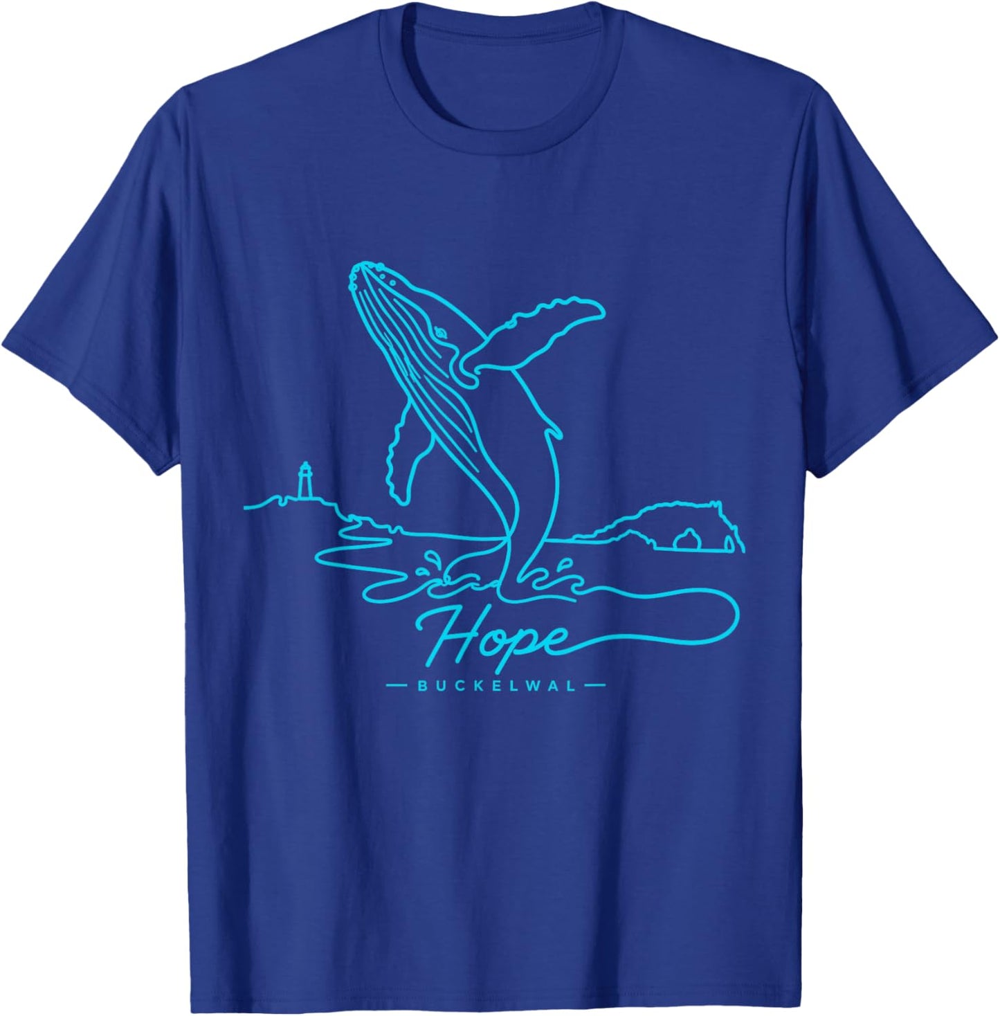 Buckelwal Hope Ostsee Küste Nordsee Wal Ozean Meereswelt See T-Shirt - T-Shirt | Royal