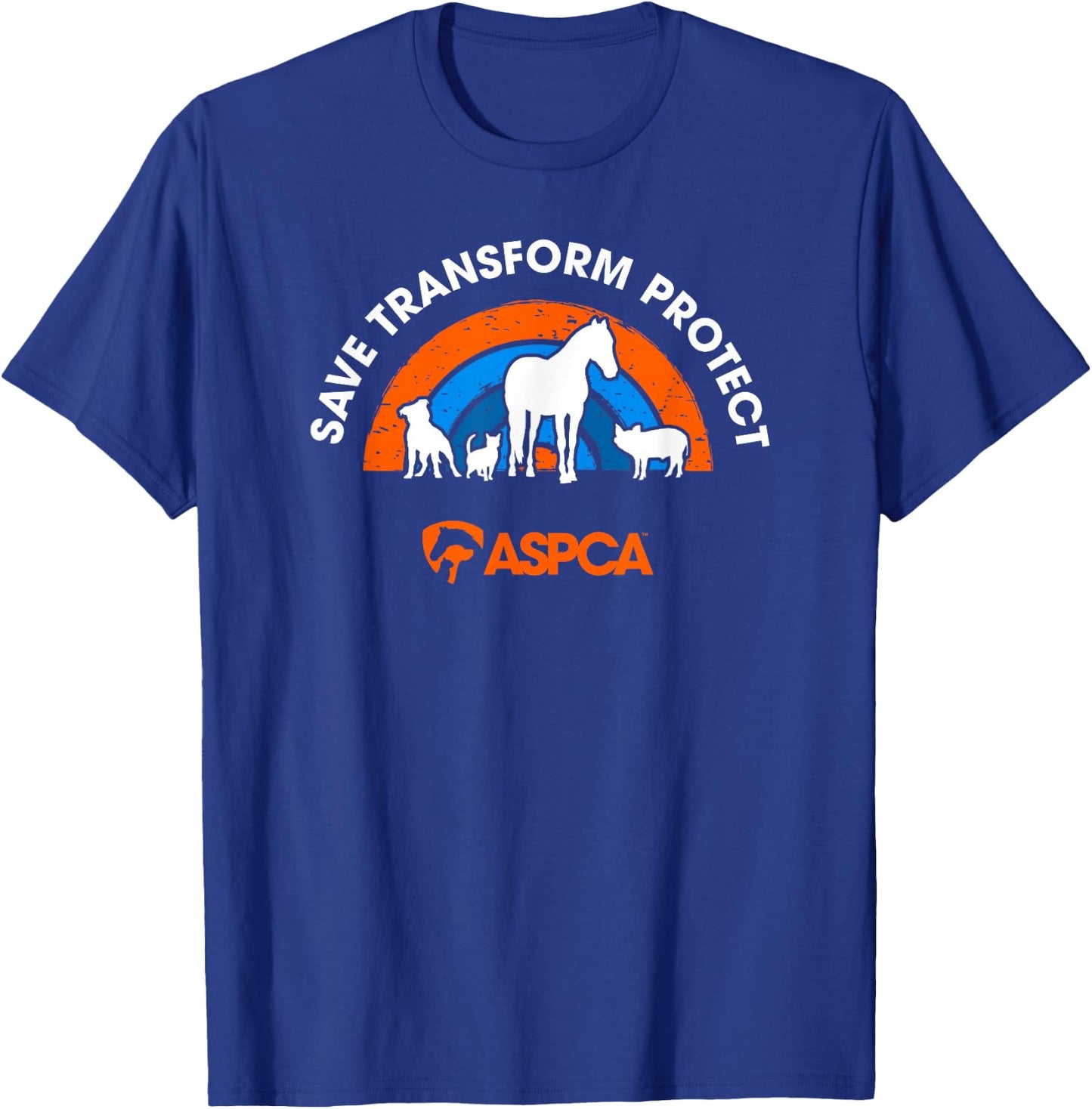 Save Transform Protect T-Shirt - T-Shirt | Royal