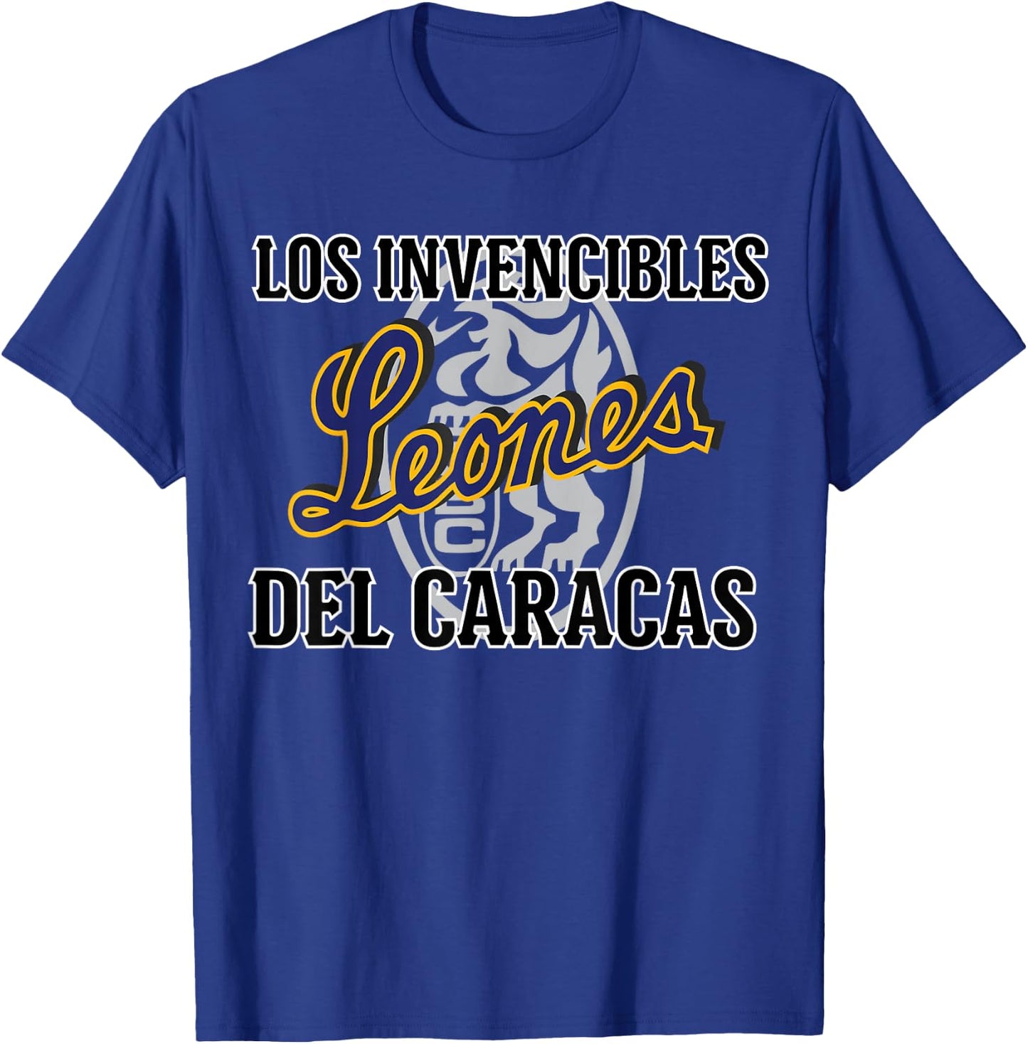 Leones del Caracas: Fuerza y Pasión Invencible T-Shirt - T-Shirt | Royal