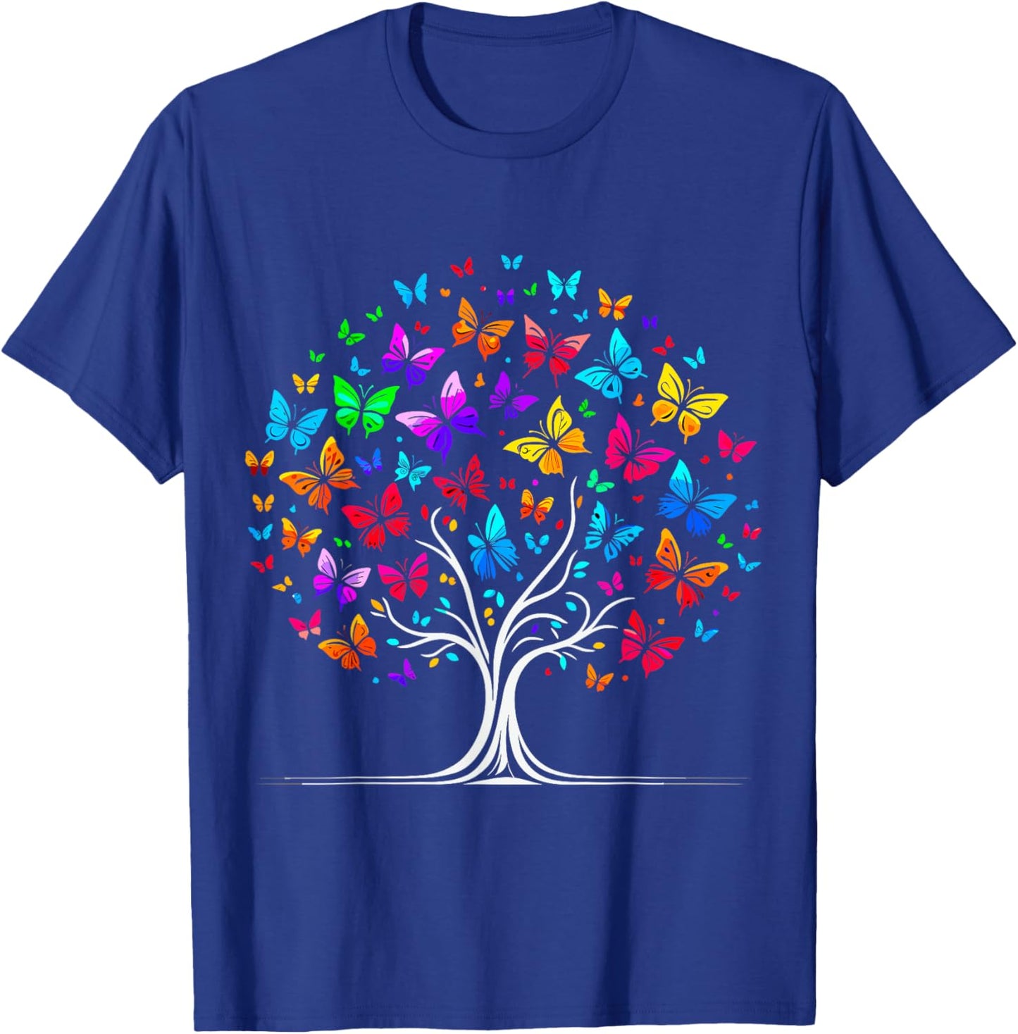 Butterfly Tree T-Shirt - T-Shirt | Royal