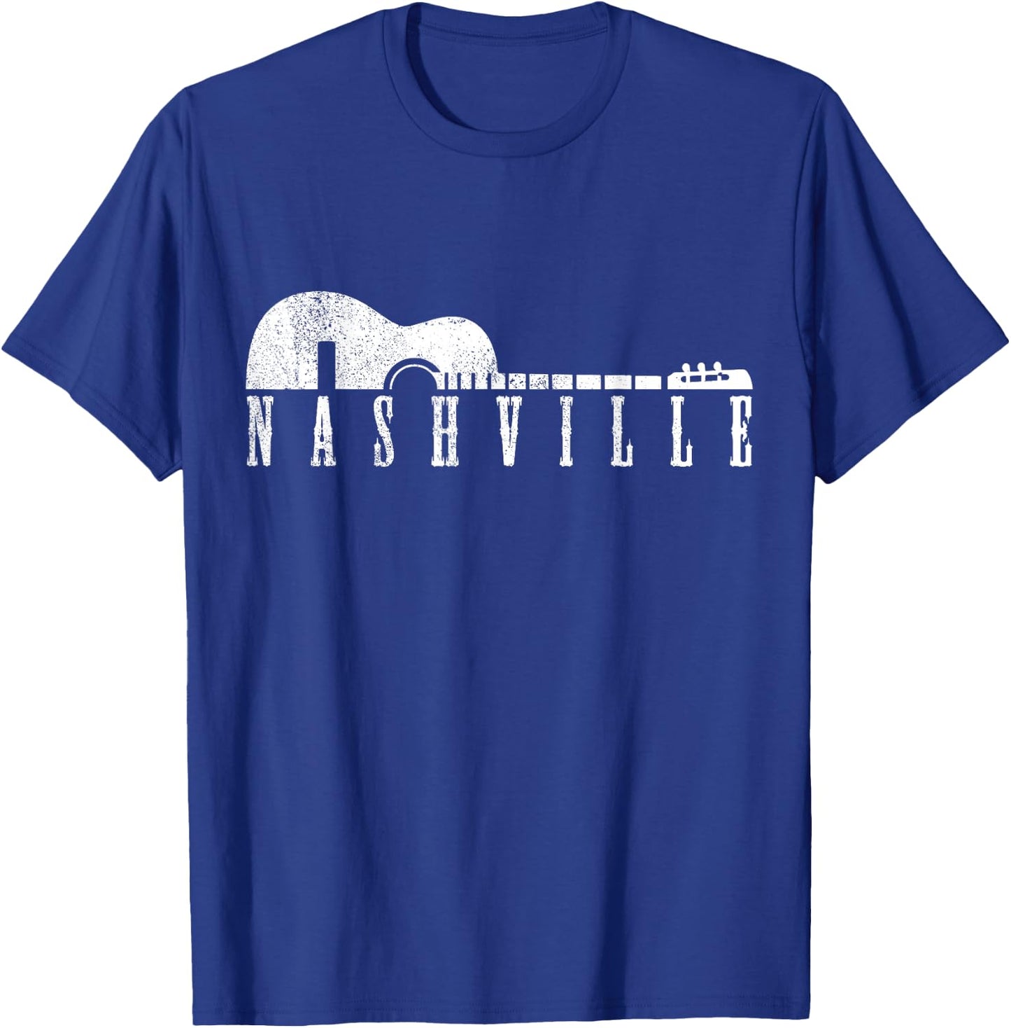 Nashville Tennessee Country Music City USA Country Music T-Shirt - T-Shirt | Royal