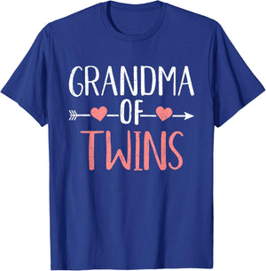 Grandma of twins T-Shirt - T-Shirt | Royal
