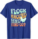 Funny Flock Around and Find Out Retro Chicken T-Shirt - T-Shirt | Royal