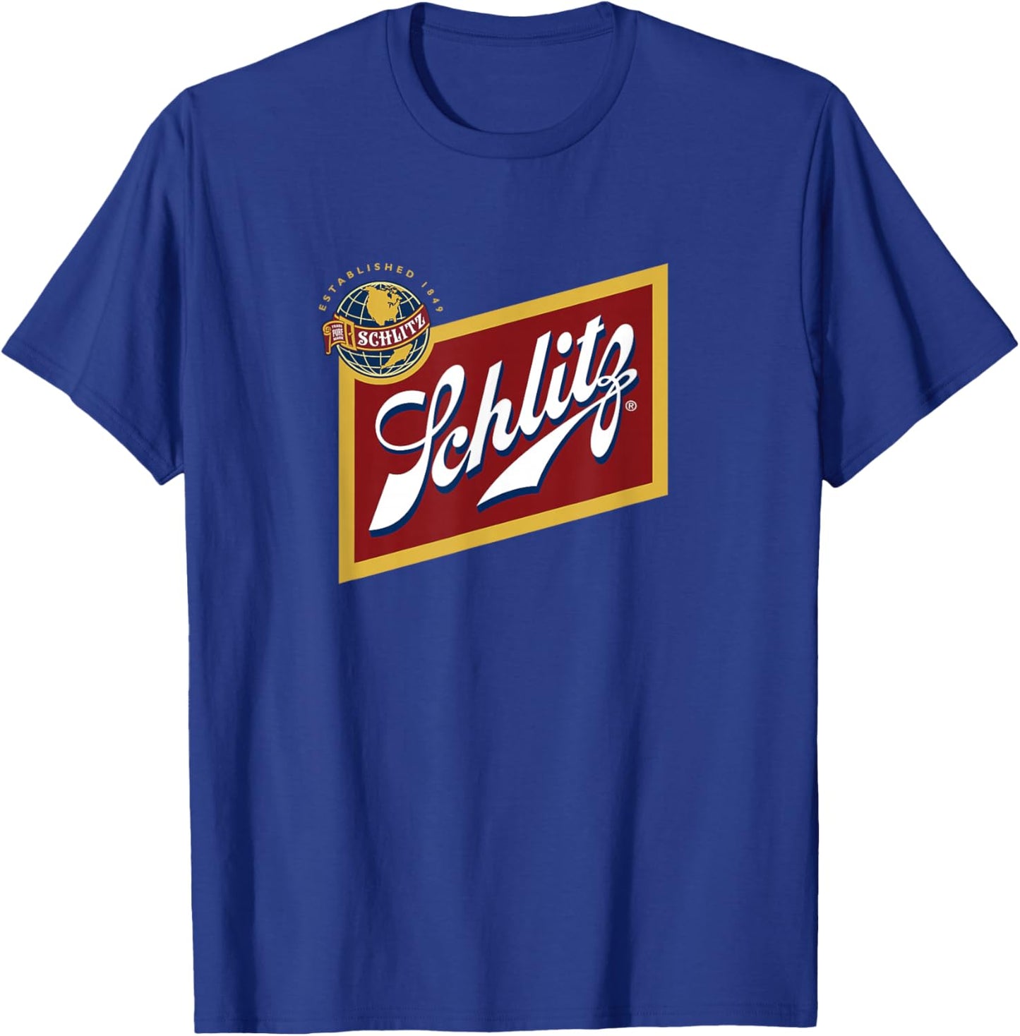 Schlitz Style - Logo T-Shirt - T-Shirt | Royal