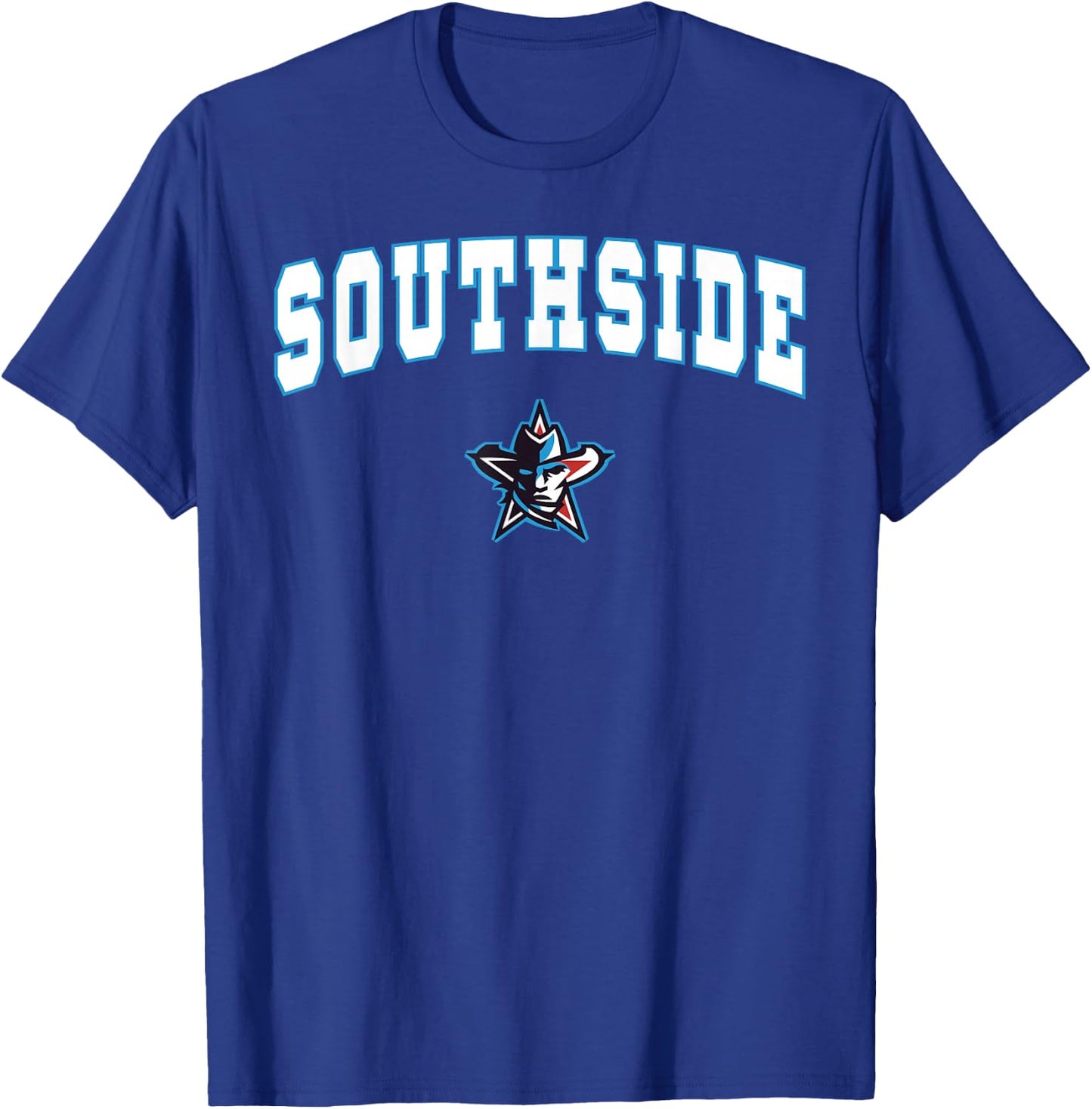 Southside High School Blue Mavericks T-Shirt - T-Shirt | Royal