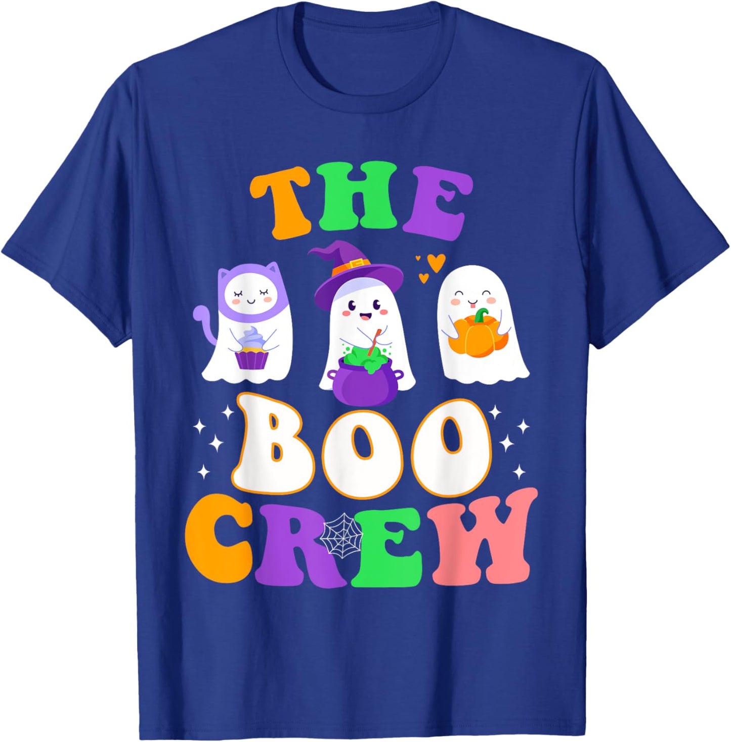Halloween The Boo Crew for Kids & Adults - Trick or Treating T-Shirt - T-Shirt | Royal