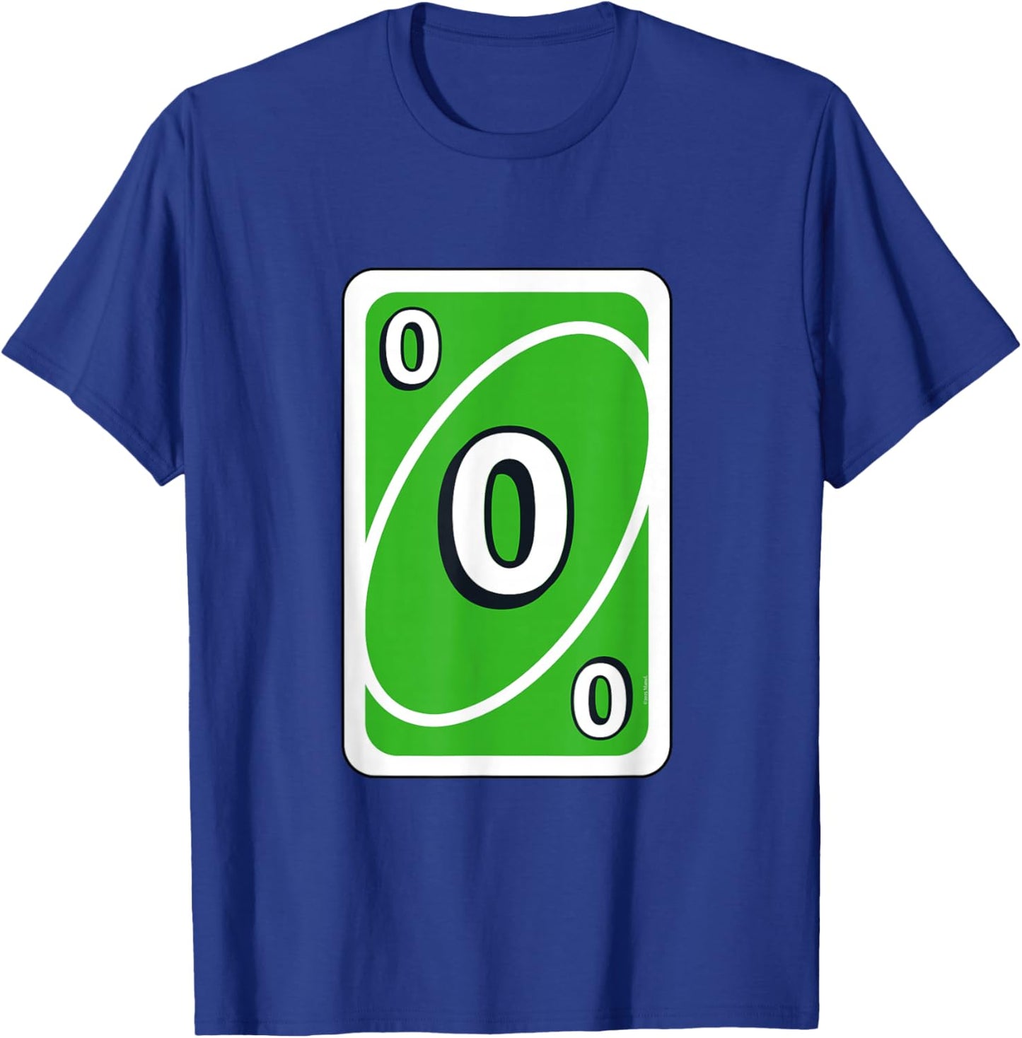 UNO Halloween Green 0" Card T-Shirt - T-Shirt | Royal