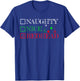 Naughty Nice Redhead Christmas Shirt Funny Ginger Gift T-Shirt - T-Shirt | Royal