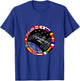 International Space Station - ISS Flag Logo T-Shirt - T-Shirt | Royal