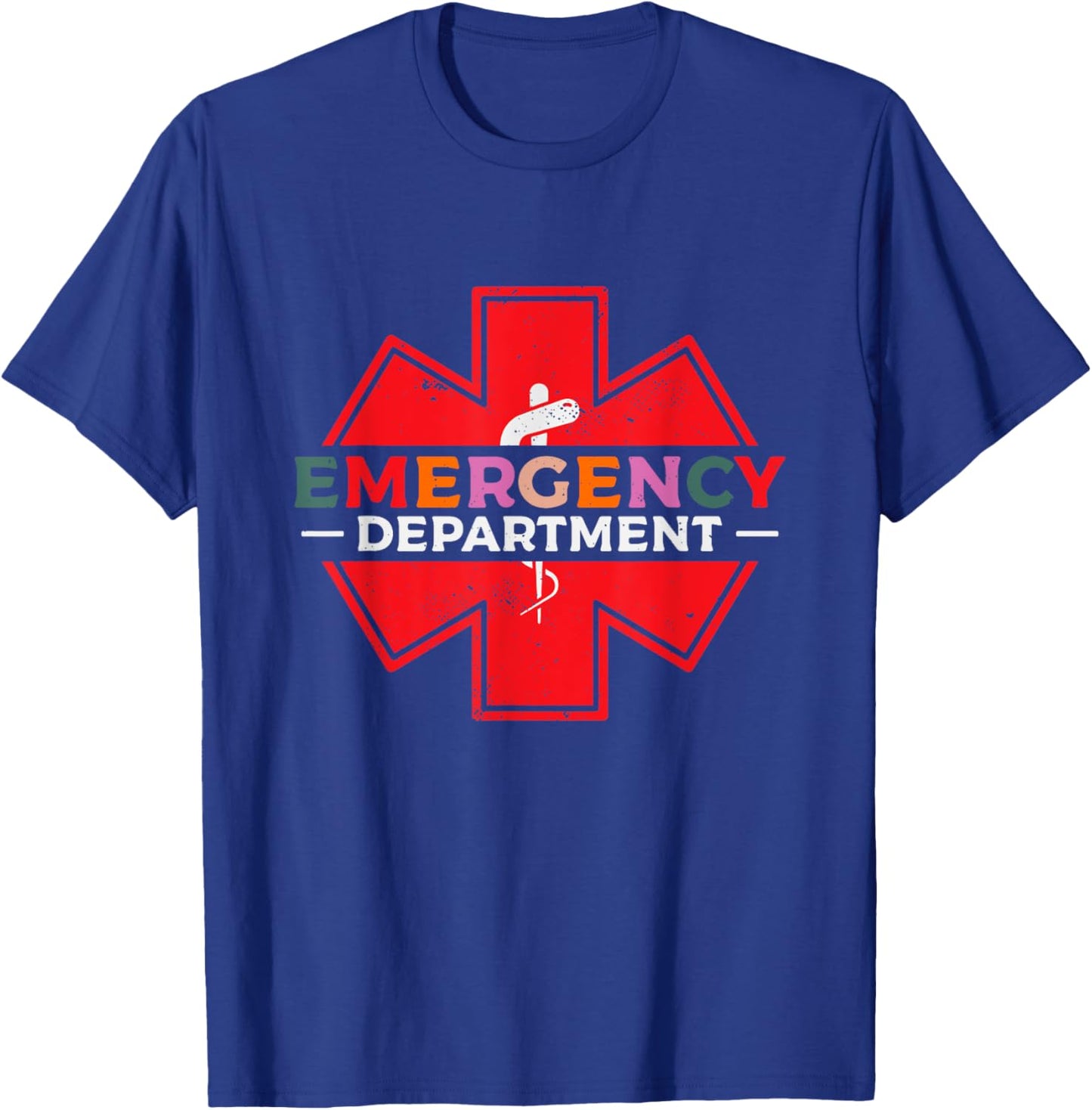 Emergency Department | ER Medicine | Ambulance Paramedic T-Shirt - T-Shirt | Royal