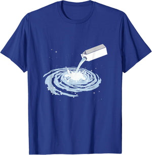 Cute Milky Way Galaxy Outer Space T-Shirt - T-Shirt | Royal
