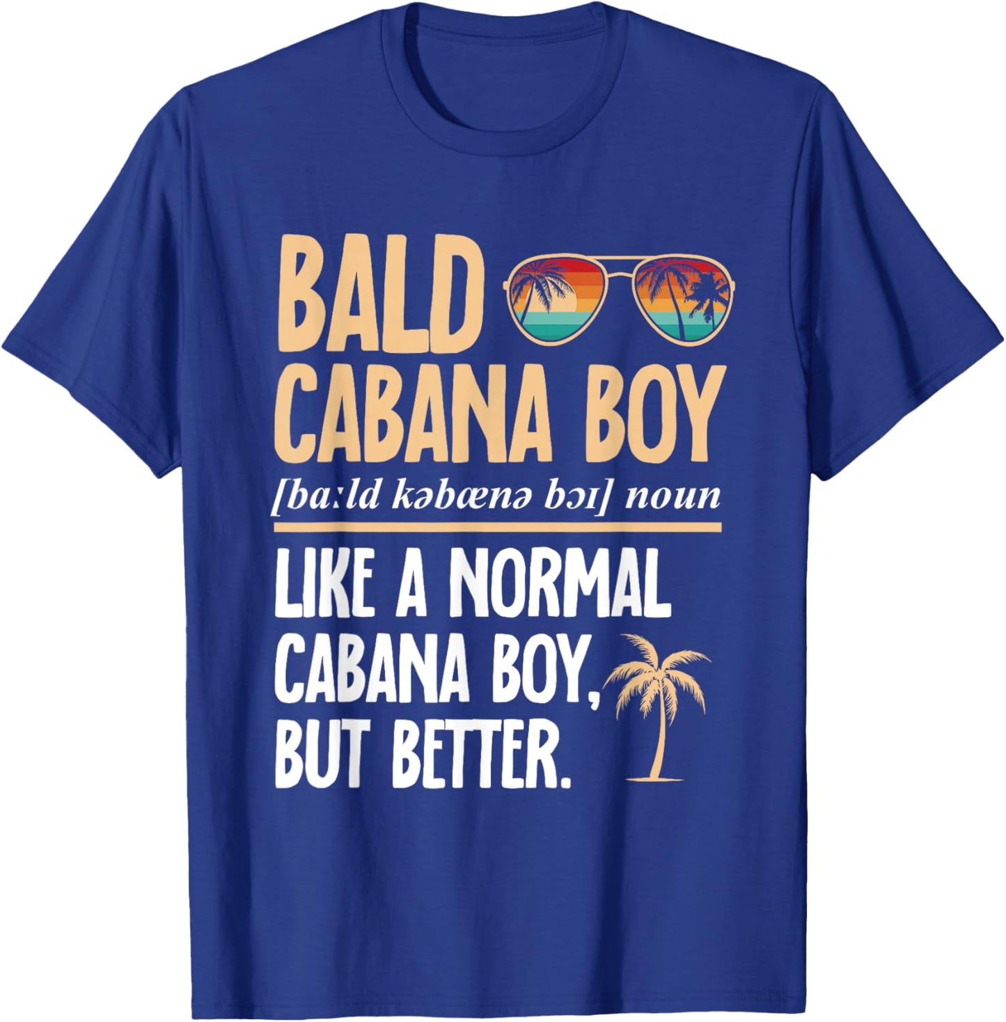 Cabana Boy Beach Bartender Cabana Boy T-Shirt - T-Shirt | Royal
