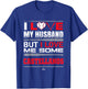 I Love My Husband Nick Castellanos Philadelphia Baseball T-Shirt - T-Shirt | Royal