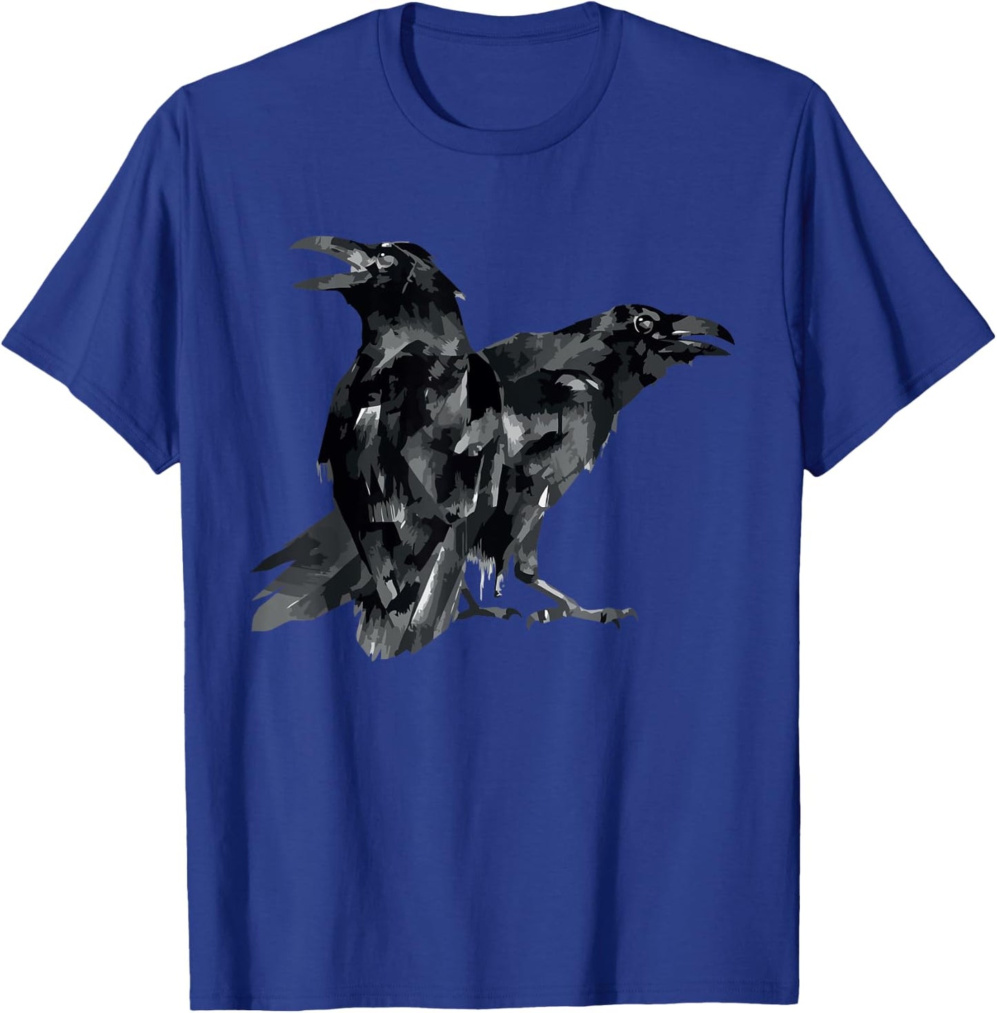 Murder Of Crows Raven Birds T-Shirt - T-Shirt | Royal